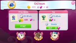 Size: 1334x750 | Tagged: safe, screencap, crystal pony, yak, crystal empire, gameloft