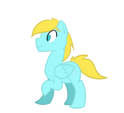 Size: 900x825 | Tagged: safe, artist:windsong-art, oc, oc only, oc:windsong, pegasus, pony, male, raised hoof, simple background, solo, stallion, white background