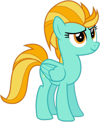 Size: 3000x3670 | Tagged: safe, artist:tomfraggle, lightning dust, pegasus, pony, female, high res, mare, simple background, solo, transparent background, vector