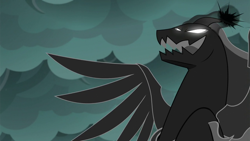 Size: 640x360 | Tagged: safe, screencap, pony of shadows, stygian, alicorn, shadow play, dark magic, darkness, magic