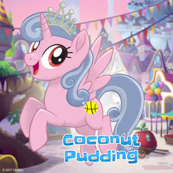 Size: 1080x1080 | Tagged: safe, oc, oc only, oc:coconut pudding, oc:princess coconut pudding, alicorn, my little pony: the movie, alicorn oc, mlp movie pony maker