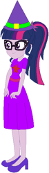 Size: 179x633 | Tagged: safe, artist:selenaede, artist:user15432, sci-twi, twilight sparkle, human, equestria girls, base used, clothes, costume, dress, glasses, halloween, halloween costume, hat, high heels, holiday, shoes, witch, witch costume, witch hat