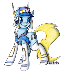 Size: 1609x1746 | Tagged: safe, artist:cihiiro, oc, oc only, oc:beat patrol, clothes, commission, hat, male, police pony, socks