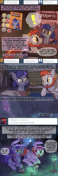 Size: 800x2400 | Tagged: safe, artist:1trick, oc, oc only, oc:deep digger, oc:finely filed, bat pony, pony, ask, ask night stitch, comic, parent, tumblr