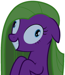 Size: 828x964 | Tagged: safe, oc, oc only, oc:blue corn, pony, contemplating insanity, crazy eyes, derp, insanity, recolor, simple background, smiling, solo, transparent background