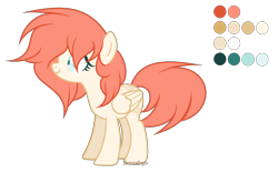 Size: 1602x998 | Tagged: safe, artist:electricaldragon, oc, oc only, oc:everly, pegasus, pony, female, mare, reference sheet, solo