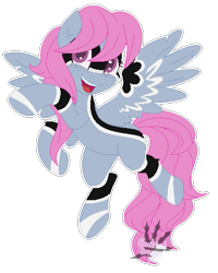 Size: 417x521 | Tagged: safe, artist:electricaldragon, oc, oc only, pegasus, pony, female, mare, simple background, solo, transparent background