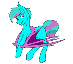 Size: 2000x1752 | Tagged: safe, artist:neoncel, derpibooru exclusive, oc, oc only, oc:hawkfire, bat pony, solo