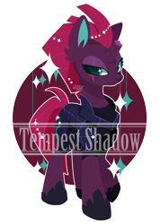 Size: 900x1264 | Tagged: safe, artist:snow angel, tempest shadow, pony, unicorn, my little pony: the movie, armor, broken horn, eye scar, female, horseshoes, mare, scar, simple background, solo, transparent background