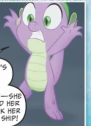 Size: 428x594 | Tagged: safe, screencap, spike, dragon, my little pony: the movie, cropped, male, solo