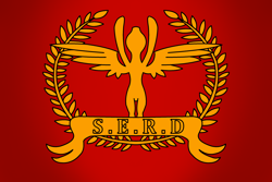 Size: 3000x2000 | Tagged: safe, artist:infinita est lux solis, daybreaker, flag, roman, senatus populusque romanus, spqr