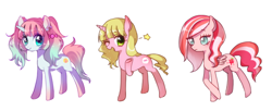 Size: 540x221 | Tagged: safe, artist:weiliy, oc, oc only, pegasus, pony, unicorn