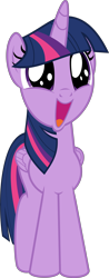 Size: 5079x12916 | Tagged: safe, artist:jhayarr23, twilight sparkle, twilight sparkle (alicorn), alicorn, pony, shadow play, absurd resolution, cute, female, happy, mare, simple background, solo, squee, transparent background, twiabetes, vector