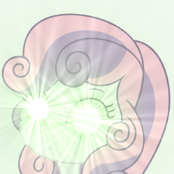 Size: 3000x3000 | Tagged: safe, edit, sweetie belle, equestria girls, glowing eyes, glowing eyes meme, meme, simple background, solo, stare, sweetie belle's stare, thot begone, transparent background