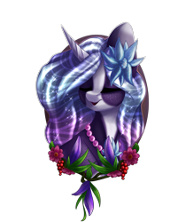 Size: 2100x2500 | Tagged: safe, artist:immagoddampony, oc, oc only, oc:winterfell, original species, pond pony, bust, female, high res, mare, portrait, simple background, solo, transparent background