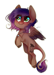 Size: 845x1170 | Tagged: safe, artist:skimea, oc, oc only, oc:evening howler, pegasus, pony, chibi, female, mare, simple background, solo, transparent background