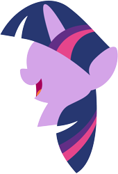 Size: 1600x2350 | Tagged: safe, artist:caliazian, twilight sparkle, pony, unicorn, bust, female, horn, lineless, mare, open mouth, portrait, simple, simple background, solo, transparent background
