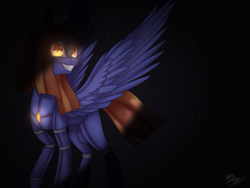 Size: 5200x3900 | Tagged: safe, artist:midnightdream123, pegasus, pony, robot, robot pony, female, high res, mare, solo