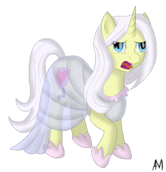 Size: 1500x1550 | Tagged: safe, artist:afterman, lily lace, pony, unicorn, bleh, clothes, derp face, disgusted, dress, female, mare, open mouth, shoes, simple background, solo, standing, tongue out, transparent background