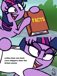 Size: 760x1015 | Tagged: safe, artist:quarium edits, edit, twilight sparkle, twilight sparkle (alicorn), alicorn, 4chan, ed edd n eddy, exploitable meme, meme, solo, star vs the forces of evil, twilight's fact book