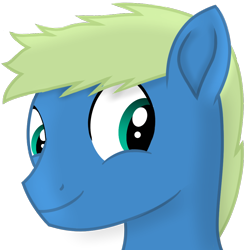 Size: 1000x1000 | Tagged: safe, artist:toyminator900, oc, oc only, oc:screen gazer, pony, simple background, solo, style emulation, transparent background