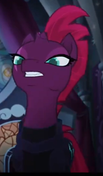 Size: 310x529 | Tagged: safe, screencap, tempest shadow, my little pony: the movie, broken horn, cropped, eye scar, horn, scar, solo