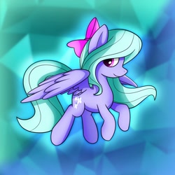 Size: 2550x2550 | Tagged: safe, artist:conniethecasanova, artist:flamevulture17, flitter, pegasus, pony, cute, female, flitterbetes, mare, smiling, solo