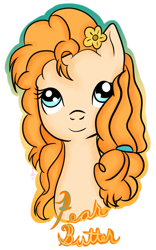 Size: 635x1018 | Tagged: safe, artist:silversthreads, pear butter, pony, the perfect pear, simple background, solo, transparent background