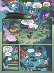 Size: 768x1024 | Tagged: safe, artist:tonyfleecs, idw, meadowbrook, rockhoof, stygian, legends of magic, spoiler:comic, spoiler:comiclom9, preview