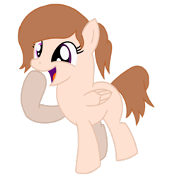 Size: 1200x1200 | Tagged: safe, artist:milo(german), artist:toyminator900, oc, oc only, oc:milo, pegasus, pony, 2018 community collab, derpibooru community collaboration, simple background, smiling, solo, transparent background