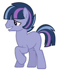 Size: 484x584 | Tagged: safe, artist:cutiesparkle, oc, oc only, oc:northern star, earth pony, pony, male, offspring, parent:star tracker, parent:twilight sparkle, parents:twitracker, simple background, solo, stallion, transparent background