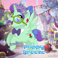 Size: 1080x1080 | Tagged: safe, oc, oc only, my little pony: the movie, facial hair, glasses, mlp movie pony maker, moustache