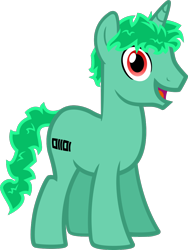 Size: 900x1200 | Tagged: safe, artist:binkyt11, oc, oc only, oc:bytes, pony, unicorn, .svg available, 2018 community collab, derpibooru community collaboration, inkscape, looking at you, male, messy mane, messy tail, simple background, solo, stallion, svg, transparent background, vector