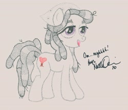 Size: 3672x3144 | Tagged: safe, artist:thestipplebrony, tree hugger, pointillism, signature, solo, stipple, traditional art