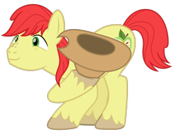 Size: 3100x2400 | Tagged: safe, artist:cheezedoodle96, bright mac, earth pony, pony, the perfect pear, .svg available, bowing, cowboy hat, eye contact, hat, juxtaposition bait, looking at each other, male, offscreen character, simple background, solo, stallion, svg, transparent background, vector