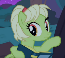 Size: 716x642 | Tagged: safe, screencap, granny smith, pony, the perfect pear, adorasmith, book, cute, solo, young granny smith