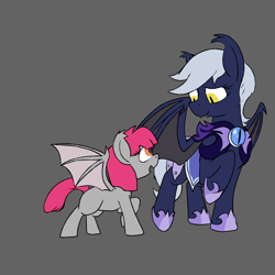 Size: 1200x1200 | Tagged: safe, artist:thebathwaterhero, oc, oc only, oc:sand swirl, bat pony, pony