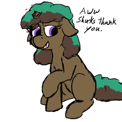 Size: 600x600 | Tagged: safe, artist:thebathwaterhero, oc, oc only, oc:11-54, oc:spearmint, pony, 11-54