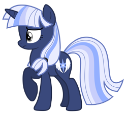 Size: 7184x6433 | Tagged: safe, artist:estories, oc, oc only, oc:silverlay, pony, unicorn, absurd resolution, female, mare, one hoof raised, raised hoof, simple background, solo, transparent background, vector