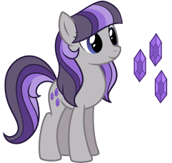 Size: 1529x1447 | Tagged: safe, artist:elskafox, oc, oc only, oc:iolite vela, magical lesbian spawn, offspring, parent:daring do, parent:maud pie, reference sheet, solo