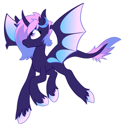 Size: 1739x1774 | Tagged: safe, artist:aegann, oc, oc only, bat pony, pony, simple background, solo, transparent background