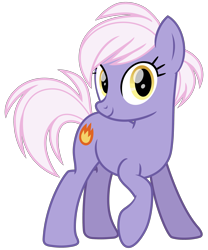 Size: 2500x3000 | Tagged: safe, artist:cheezedoodle96, burning passion, earth pony, pony, .svg available, background pony, cute, female, looking at you, mare, raised hoof, simple background, smiling, solo, svg, transparent background, vector