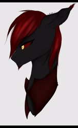 Size: 1316x2160 | Tagged: safe, artist:common_legion, oc, oc only, oc:legion, pony, legion, red and black oc, solo