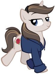 Size: 1024x1388 | Tagged: safe, artist:petraea, oc, oc only, oc:moony, pony, unicorn, clothes, female, mare, simple background, solo, transparent background