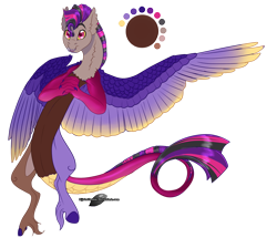 Size: 1200x1033 | Tagged: safe, artist:bijutsuyoukai, oc, oc only, oc:abstract thought, draconequus, hybrid, draconequus oc, hands together, interspecies offspring, offspring, parent:discord, parent:twilight sparkle, parents:discolight, simple background, solo, transparent background