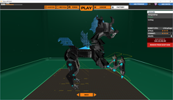 Size: 1602x927 | Tagged: safe, changeling, robot, machine, male, robocraft, robot changeling