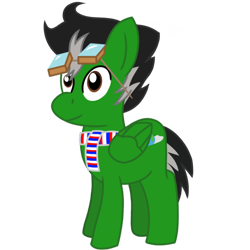 Size: 800x800 | Tagged: safe, artist:toyminator900, oc, oc only, oc:trip away, pegasus, pony, 2018 community collab, clothes, derpibooru community collaboration, glasses, scarf, simple background, solo, transparent background, vector