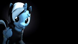 Size: 3840x2160 | Tagged: safe, artist:jollyoldcinema, oc, oc only, oc:blacklightsorane, alicorn, pony, 3d, alicorn oc, cute, solo, source filmmaker