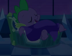 Size: 1273x997 | Tagged: safe, screencap, spike, dragon, equestria girls, equestria girls (movie), eyes closed, male, sleeping