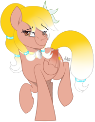 Size: 1024x1310 | Tagged: safe, artist:aidraws, oc, oc only, oc:vi, pegasus, pony, colored wings, colored wingtips, female, mare, older, raised hoof, simple background, solo, transparent background
